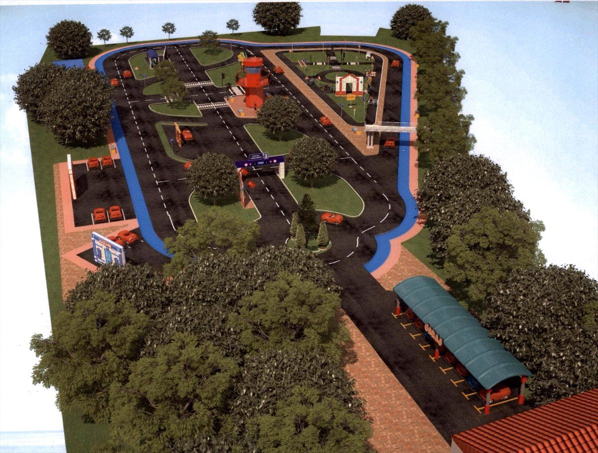 Kırıkkale\'de 15 Dönümlük Çocuk Trafik Parkı Kuruluyor
