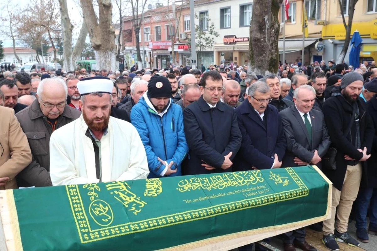 Murat Aydın ve Ekrem İmamoğlu Cenazede Bir Araya Geldi