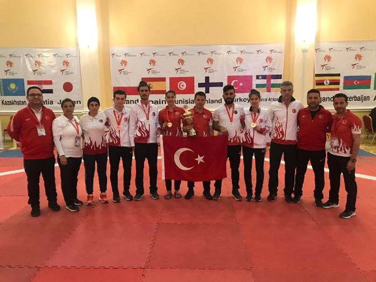 Para-taekwondocular Mısır\'da Zirvede