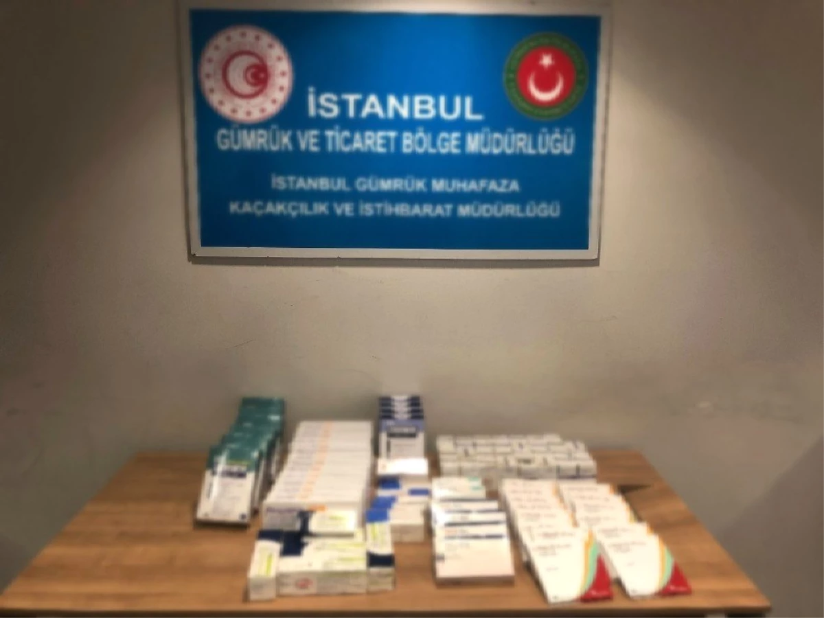 Sabiha Gökçen Havalimanı\'nda Kaçak Kanser İlacı Operasyonu