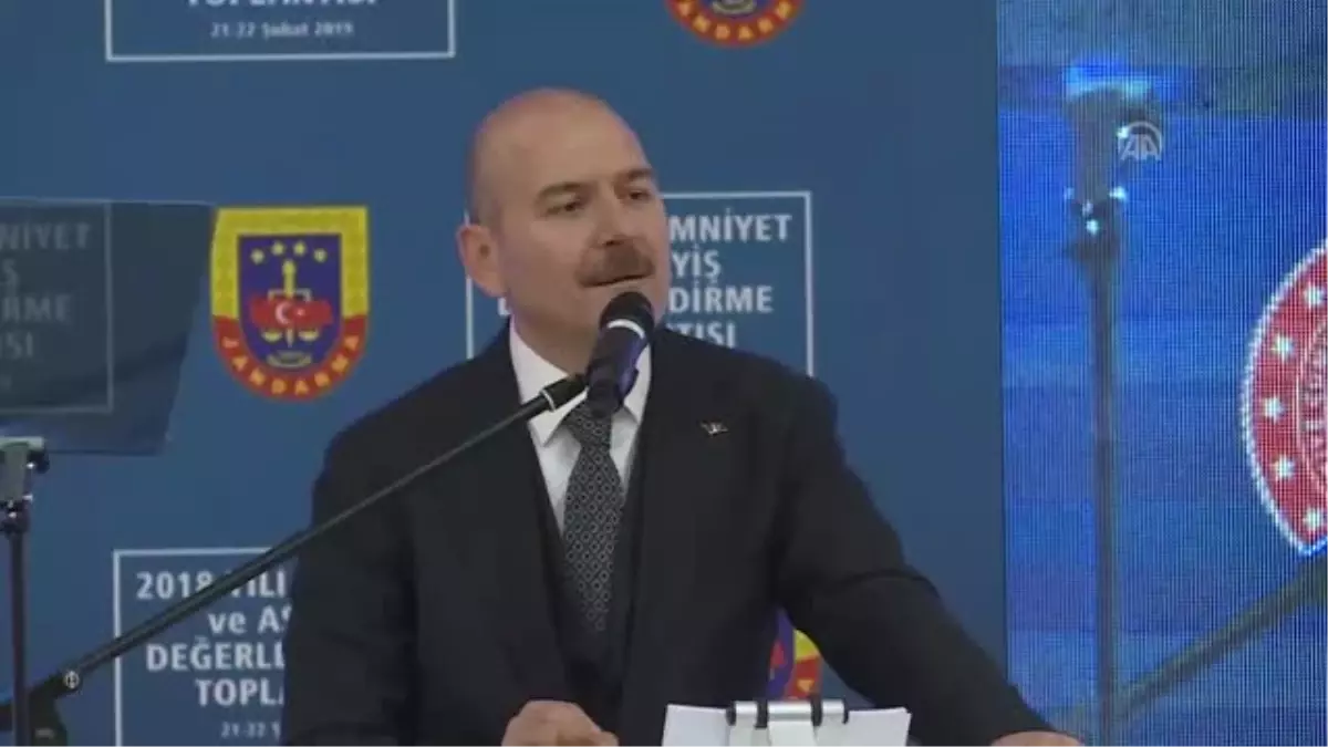 Soylu: "Pkk\'nın İki Şah Damarı Uyuşturucu ve Belediyelerdi"