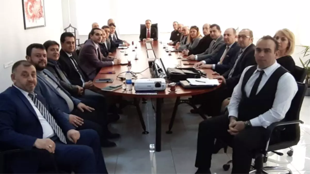 Çorlu\'da Seçim Güvenliği Toplantısı Gerçekleştirildi