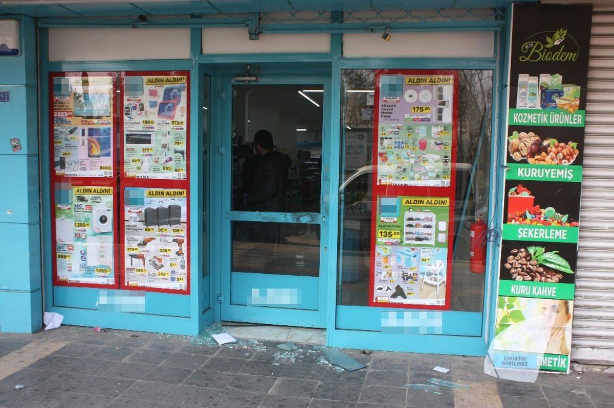 Diyarbakır\'da Bir Markette Hırsızlık