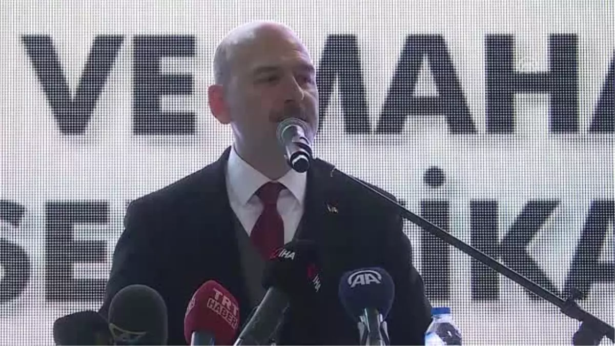 Erzincan Pomem 1. Dönem Çarşı ve Mahalle Bekçileri Yemin ve Sertifika Töreni - Bakan Soylu