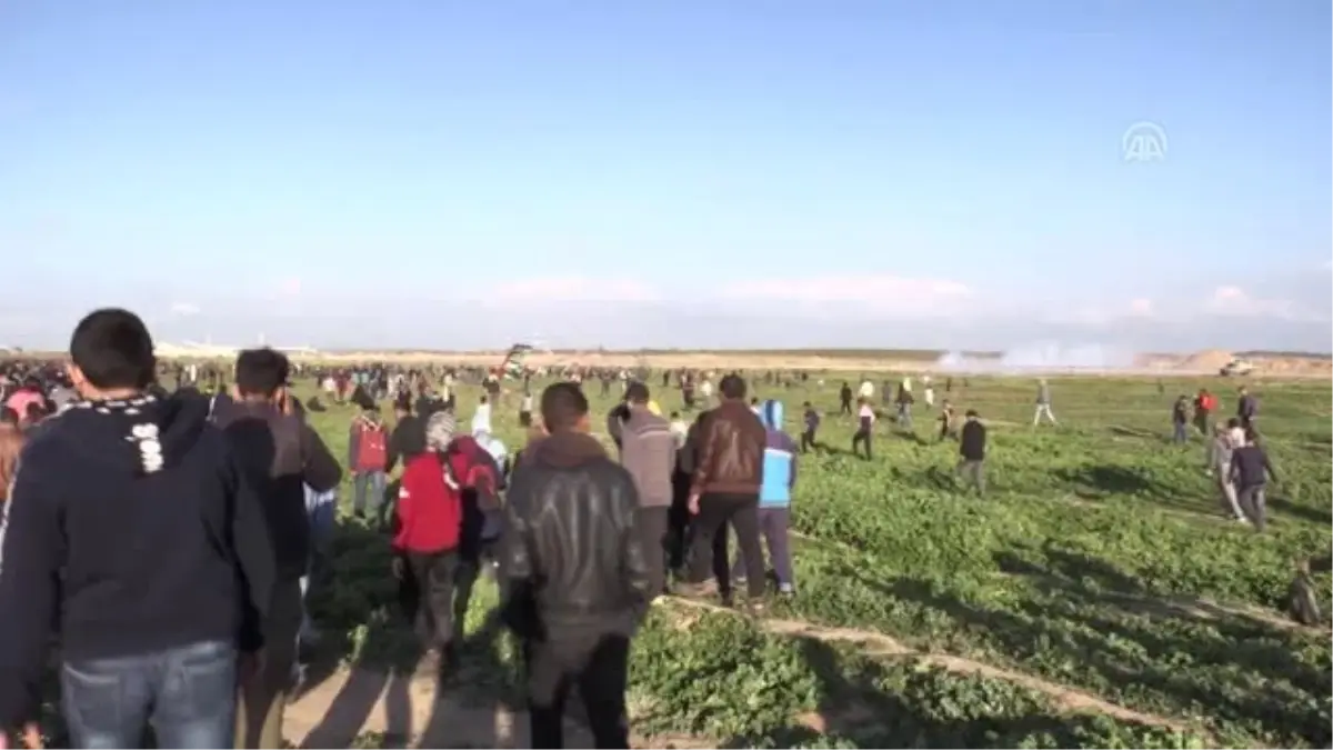 İsrail Askerleri Gazze Sınırında 3 Filistinliyi Yaraladı - Gazze