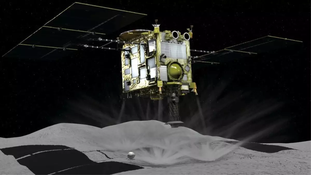 Japon Uzay Aracı Hayabusa-2, 280 Milyon Kilometre Uzaklıktaki Göktaşına İndi