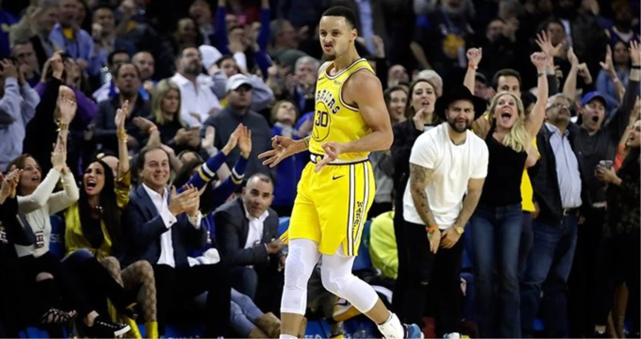 NBA\'de Curry\'nin 36 Sayısı Warriors\'a Galibiyeti Getirdi