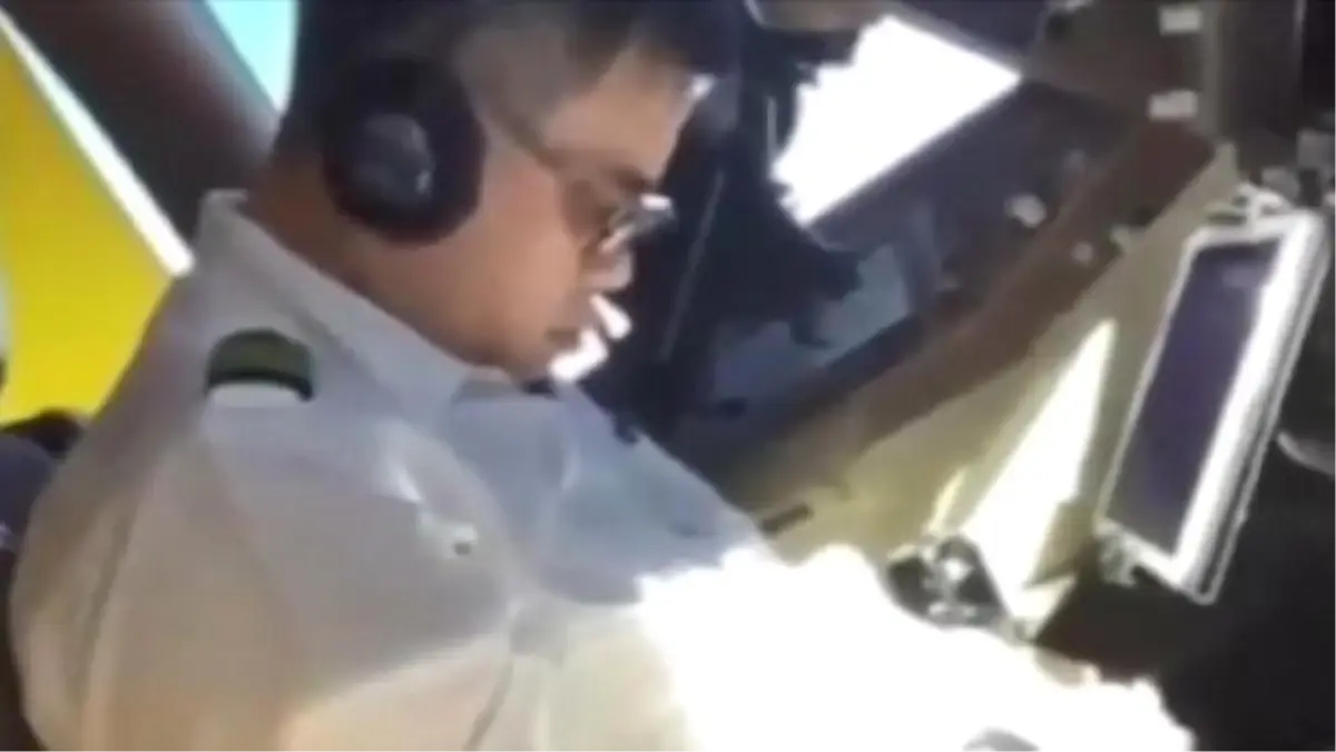 Pilot Uçuş Sırasında Uyudu, Yardımcı Pilot Kaydetti