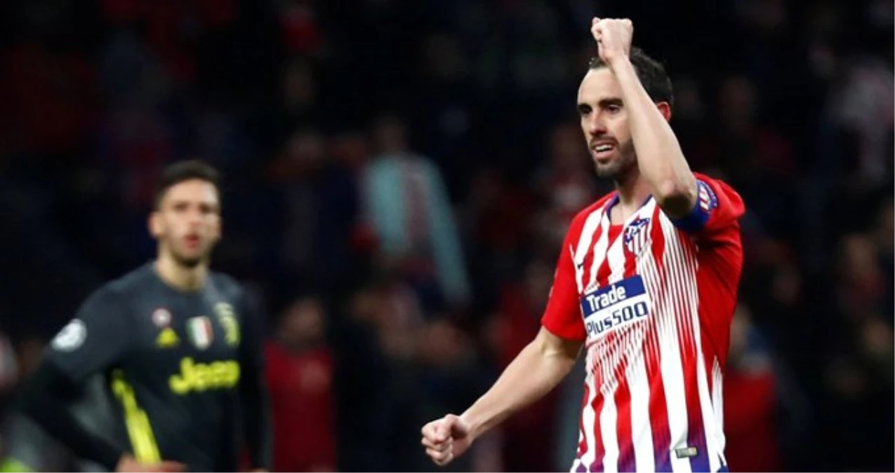 Şampiyonlar Liginde Haftanın Futbolcusu Diego Godin Oldu