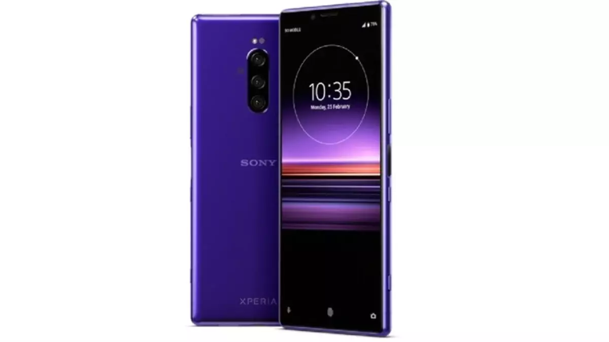 Sony Xperia 1\'in (Xz4) Dikkat Çeken Basın Görseli Ortaya Çıktı