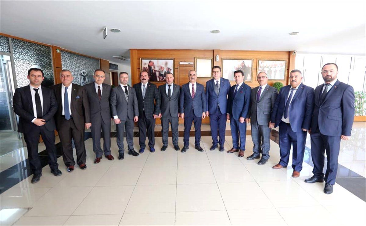 Stk\'lardan Başkan Aydın\'a Ziyaret