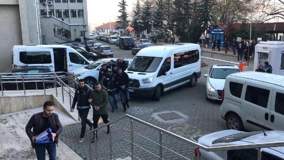 Zonguldak\'ta \'Tophane Grubu\'nun 9 Üyesi Adliyede