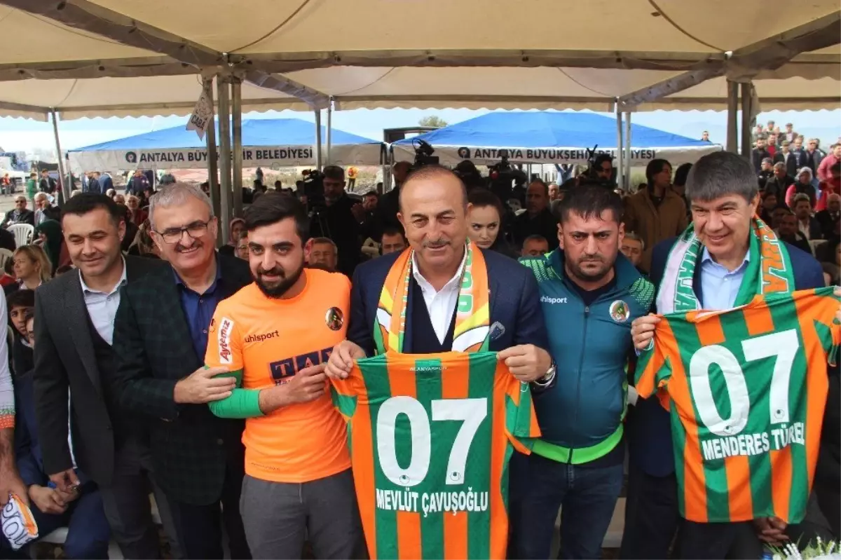 Alanyaspor Tesisleri\'nin Temeli Atıldı