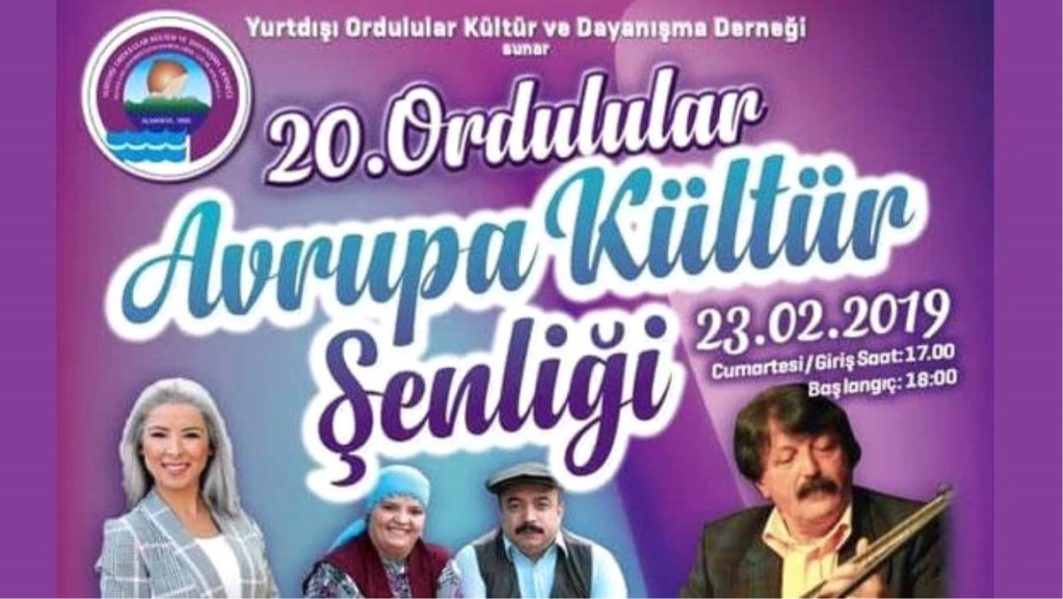 Avrupa\'daki Ordulular Şenlikte Buluşuyor