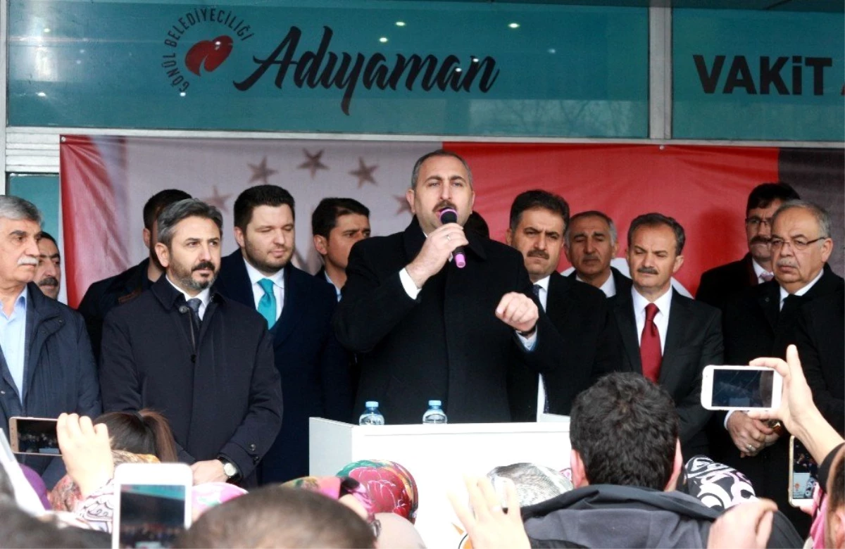 Bakan Gül: "Topunuz Bile Gelseniz Bu Millet Size Değil, AK Parti\'ye Desteğini Verecektir"
