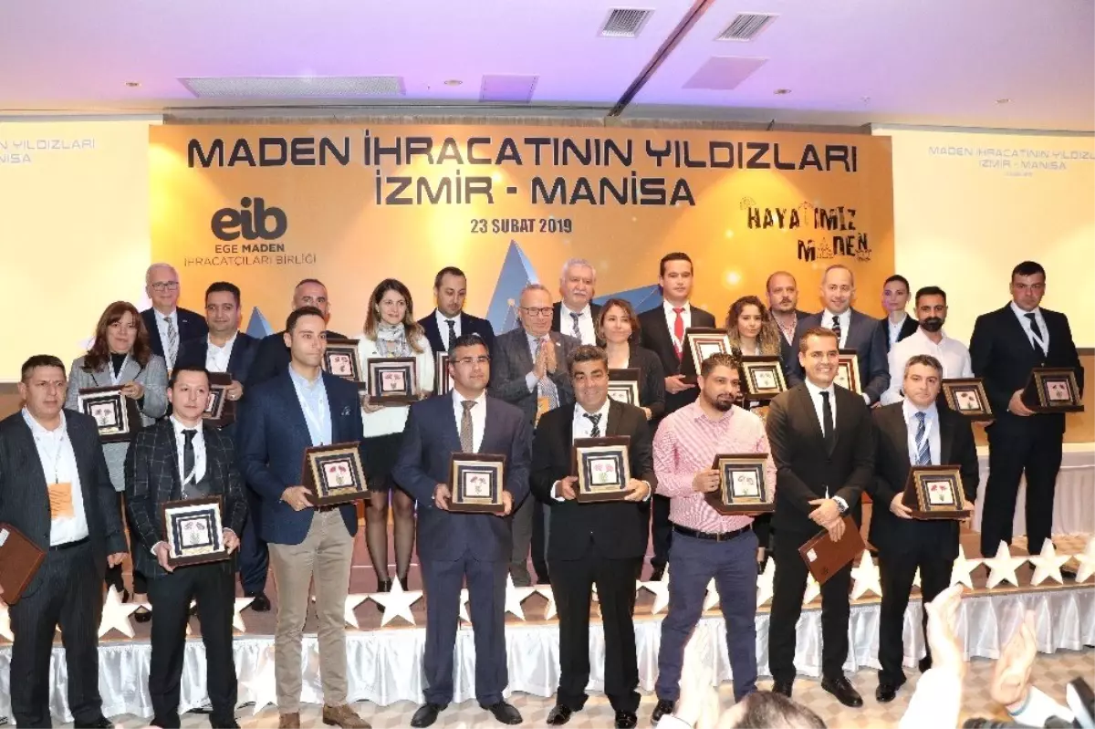 İzmir ve Manisalı Maden İhracatçılarının Gurur Gecesi