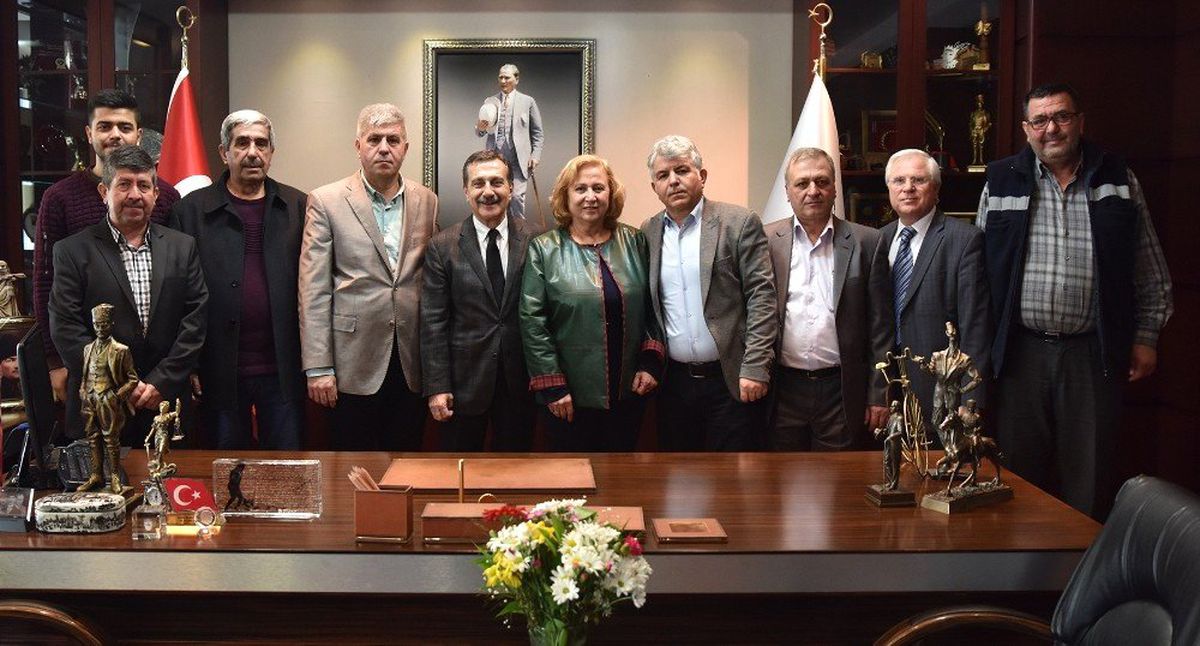 Karatepelilerden Başkan Ataç\'a Ziyaret