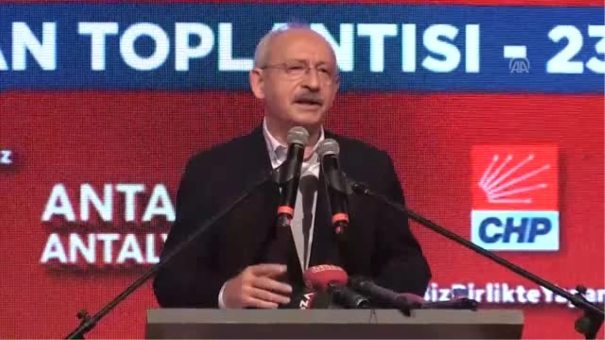Kılıçdaroğlu: "Bizim Derdimiz Türkiye Cumhuriyeti Devleti\'nin Güçlenmesidir"