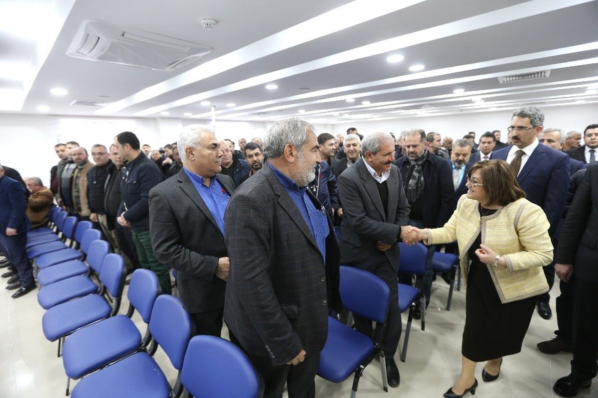 Şahin, Gatem Esnafına Projelerini Anlattı
