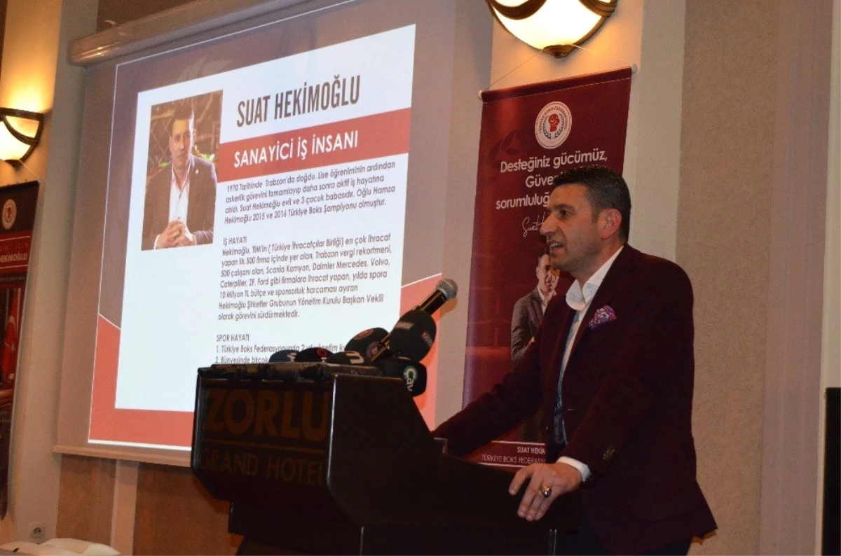 Suat Hekimoğlu Türkiye Boks Federasyonu Başkanlığı İçin Adaylığını Açıkladı