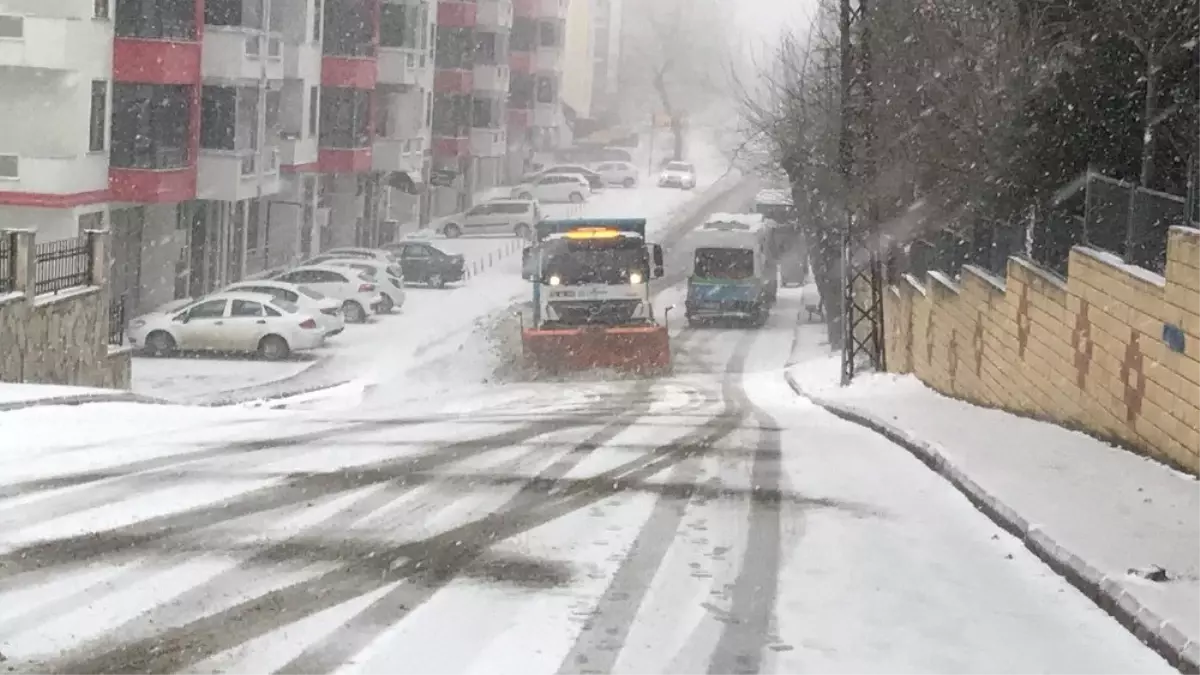 Süleymanpaşa\'da Kar Hazırlığı