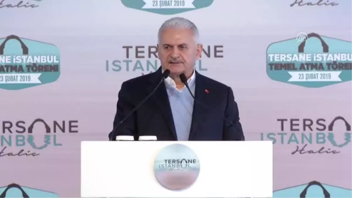 Tersane İstanbul Temel Atma Töreni - Binali Yıldırım (3)