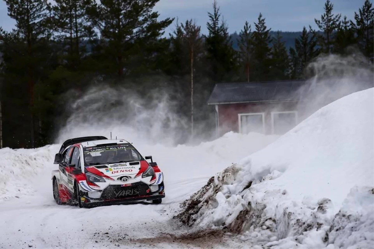 Toyota İsveç Rallisi\'ni Kazanarak Şampiyonada Zirveye Çıktı