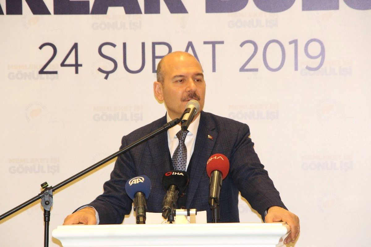 Bakan Soylu Trabzon\'dan Terör Örgütünün Lider Kadrosuna Seslendi
