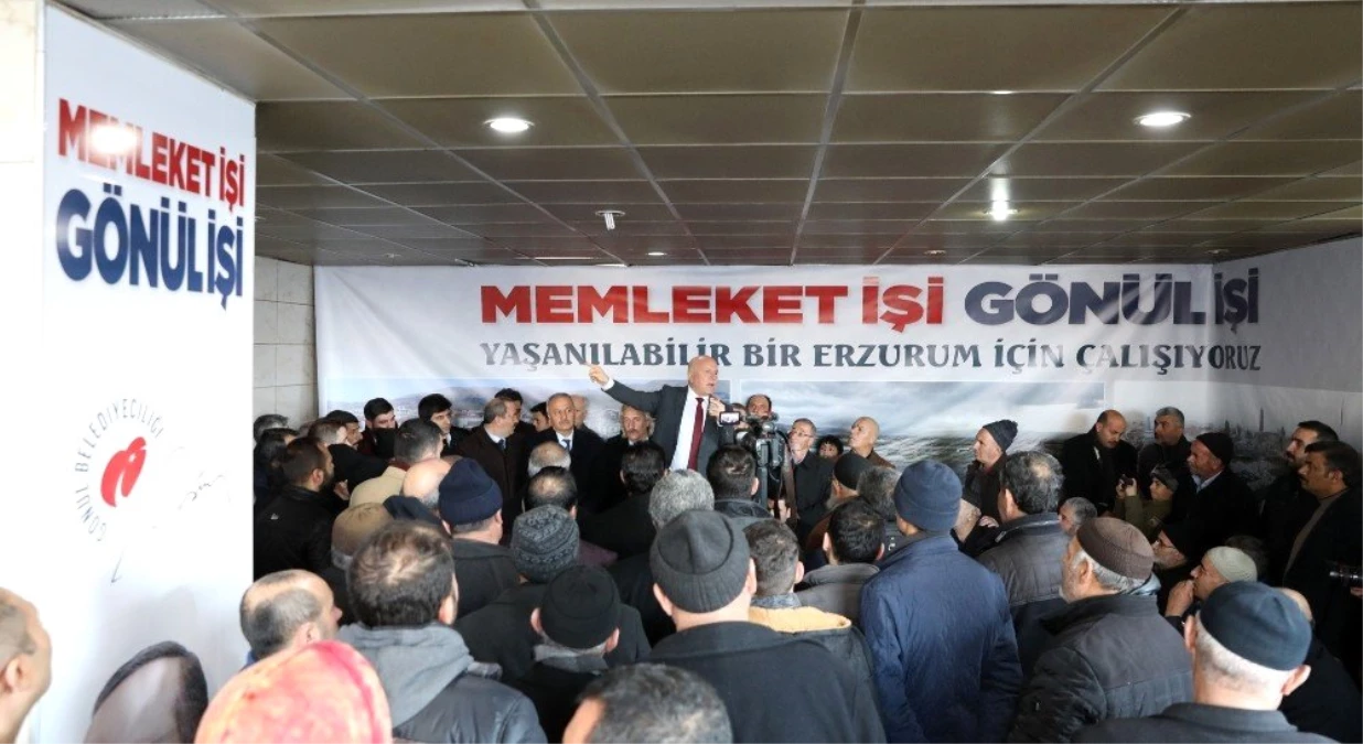 Başkan Sekmen: "Erzurum\'un Geleceği İçin Çok Büyük Projelerimiz Var"