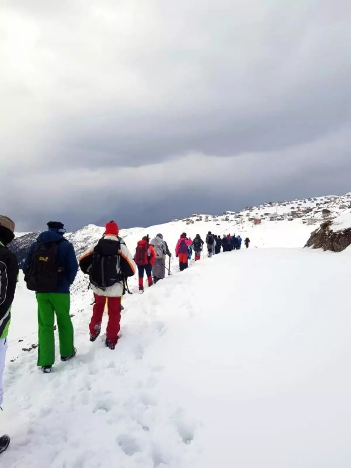 Doğaseverler, İkizdere\'de Kar Yürüyüşünde Buluştu