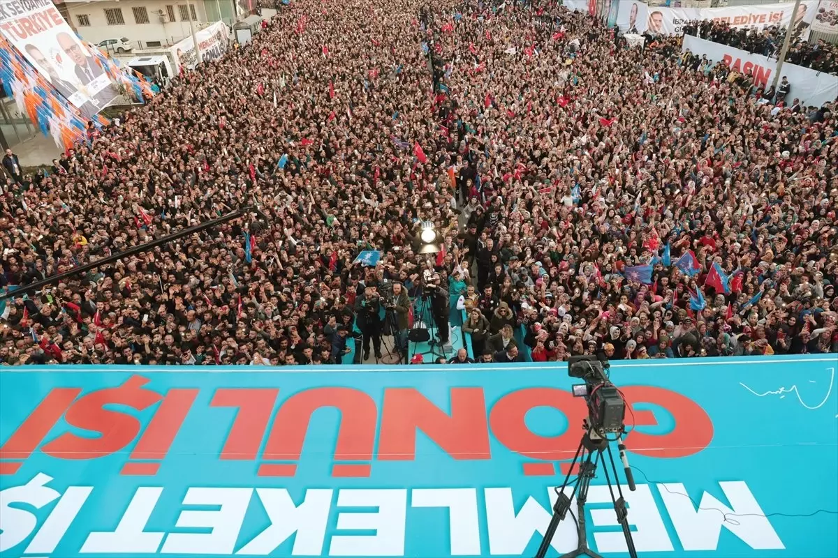 Erdoğan: "Bugün 16\'ncı İl Mitingimizi Gerçekleştiriyoruz.