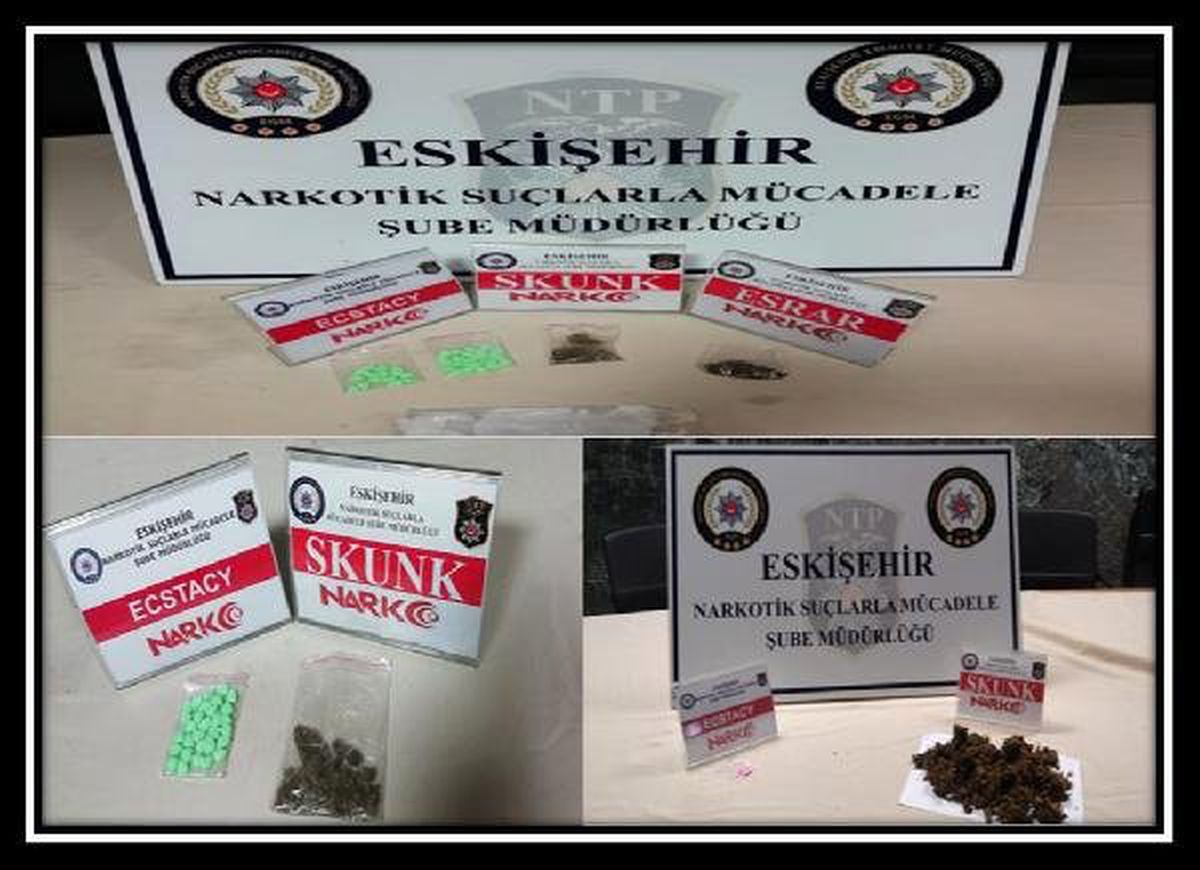 Eskişehir\'de Uyuşturucu Operasyonu