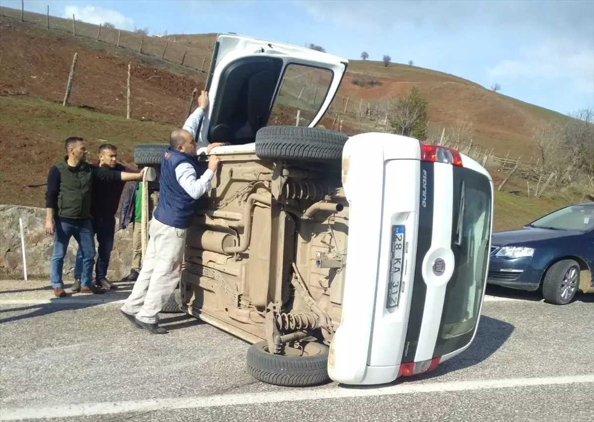 Giresun\'da Trafik Kazası: 7 Yaralı