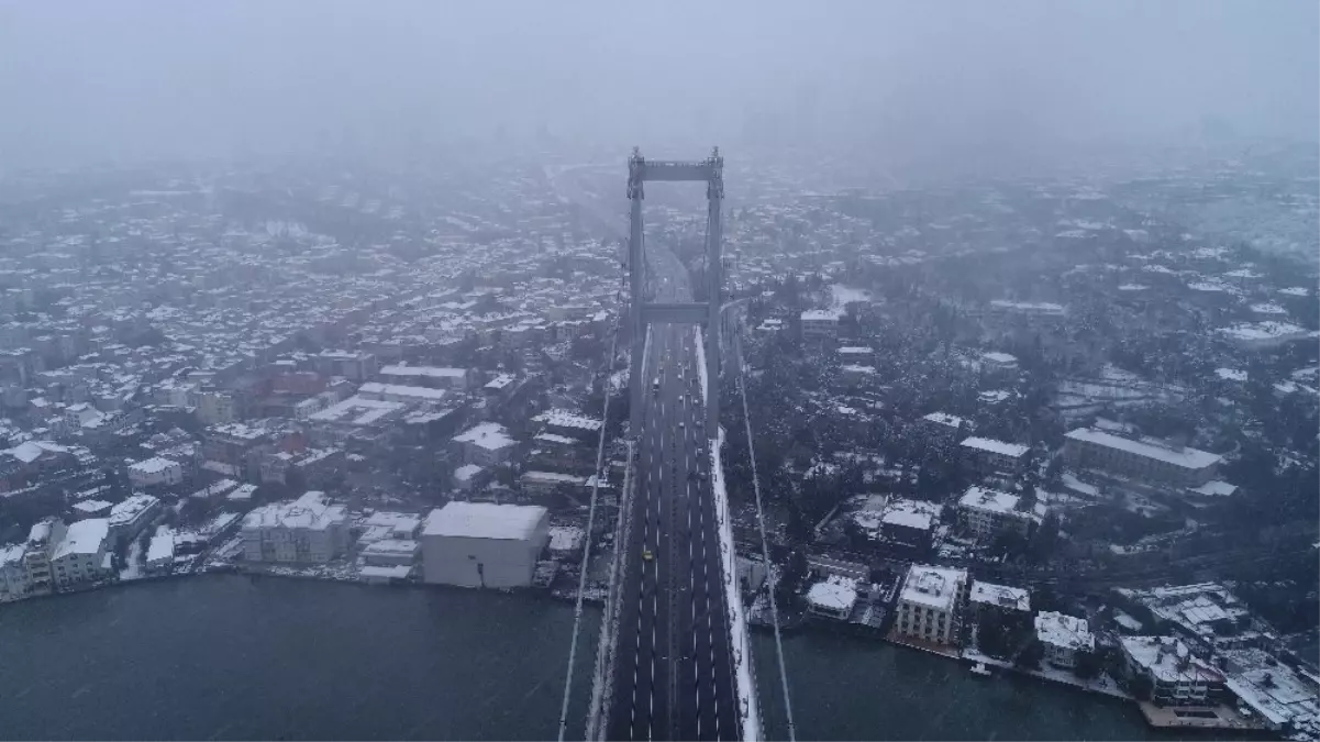 İstanbul\'dan Kar Manzaraları