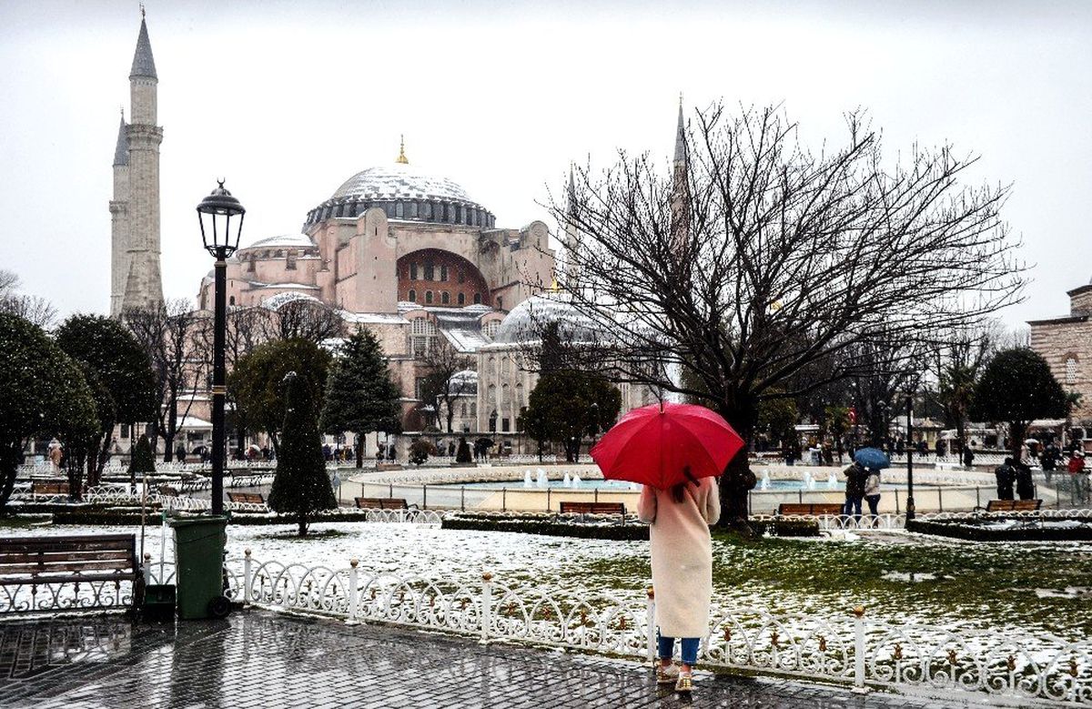 İstanbul\'dan Kar Manzaraları