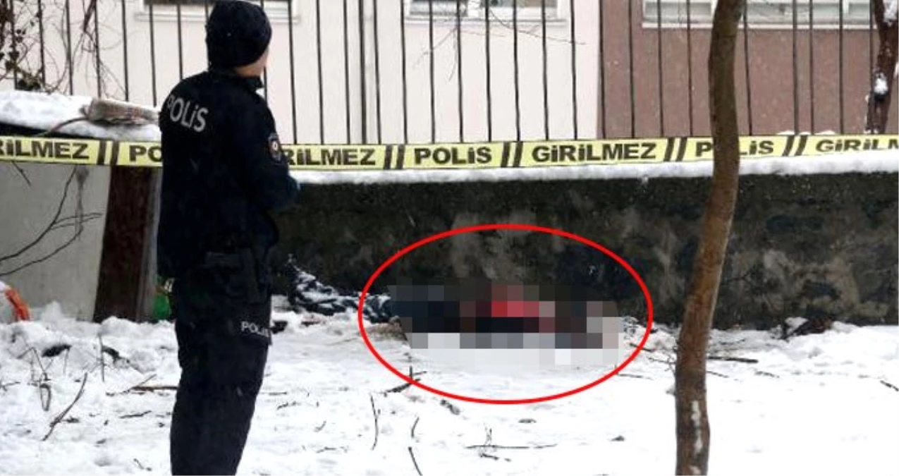 İstanbul\'un Göbeğinde Korkunç Olay! Karlar Üzerinde Ölü Bulundu