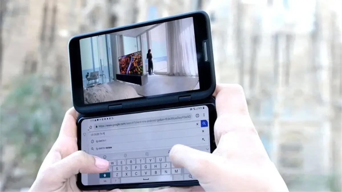 Lg\'nin Çift Ekranı Farklı Yorumladığı Telefonu V50 Thinq 5g Tanıtıldı: İşte Özellikleri