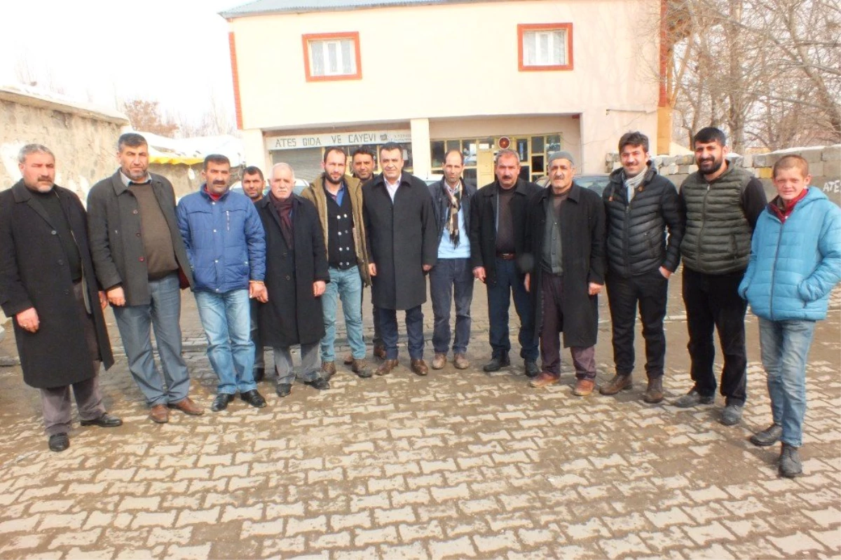 Malazgirt Ziraat Odası Başkanı Kılıç\'tan Köy Ziyaretleri