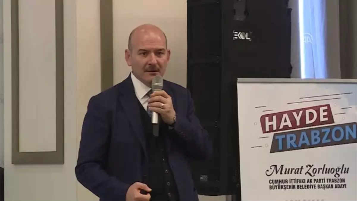 Soylu: "Böyle Kirli Tezgahlara, Kirli İlişkilere Milletimiz Bu Güne Kadar Pabuç Bırakmamıştır"