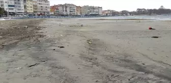 Tekirdağ'da Deniz Suyu 30 Metre Çekildi