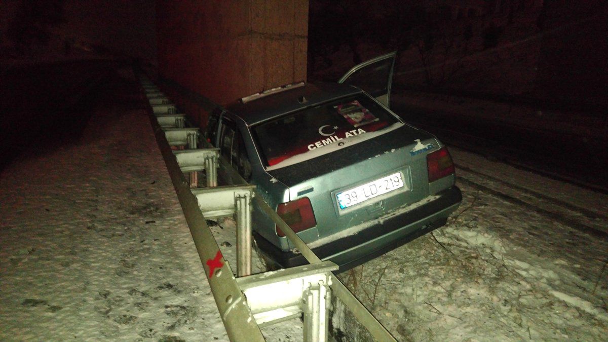 Tekirdağ\'da Trafik Kazaları: 1 Yaralı