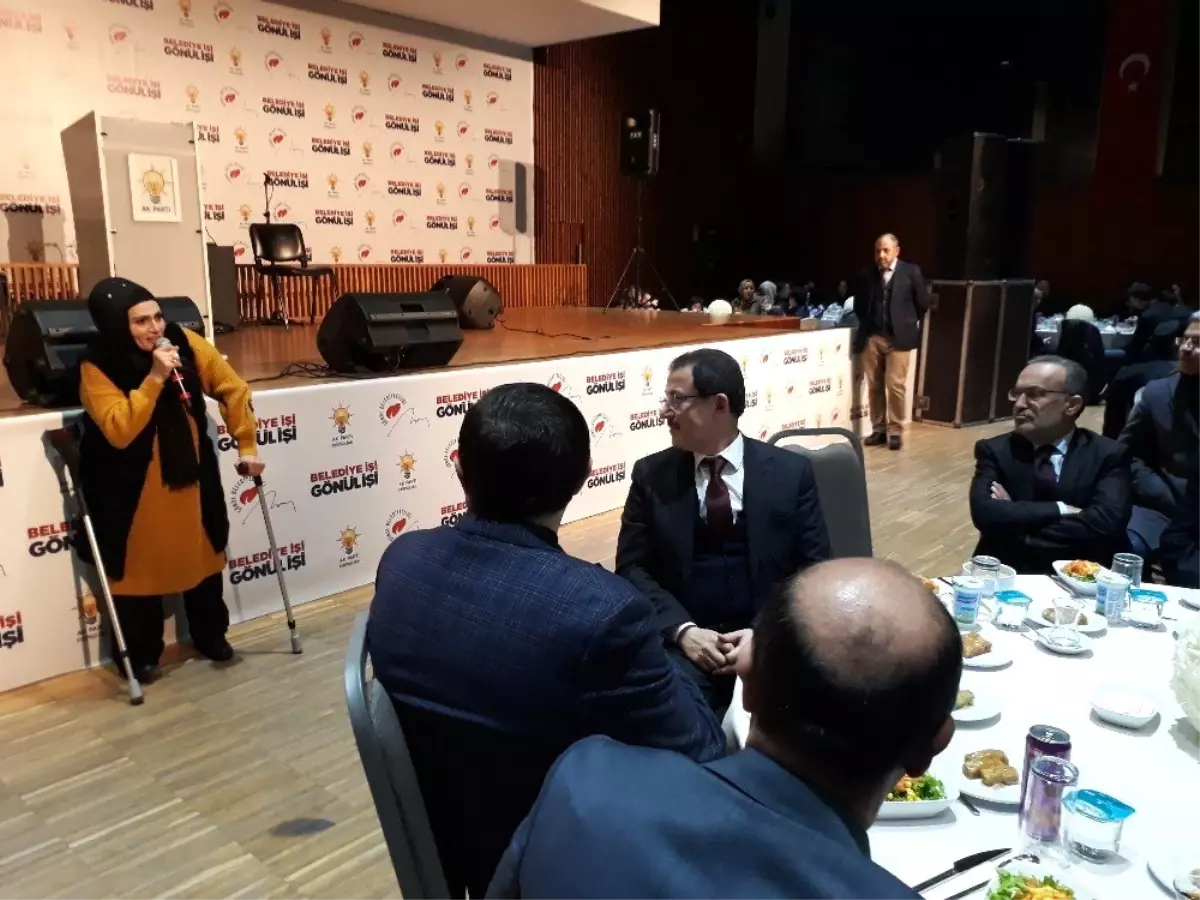 AK Parti Eyüpsultan Belediye Başkan Adayı Köken: "Engellilere Asansörlü Minibüs Hizmete Sunacağız"