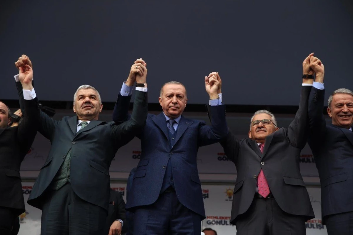 Başkan Çelik, Cumhurbaşkanımız Recep Tayyip Erdoğan\'ın Katılımıyla Yapılan Mitingde Konuştu