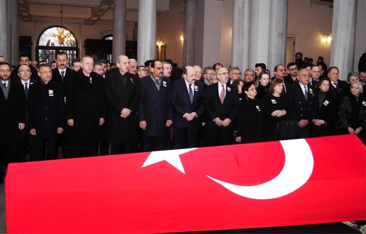 Cumhurbaşkanı Erdoğan, Prof. Dr. Kemal Karpat\'ın Cenaze Töreninde