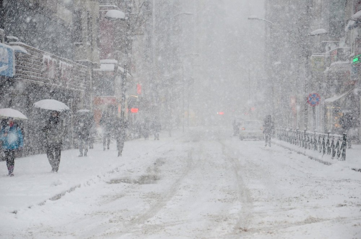 Doğu İlleri İçin \'Yoğun Kar Yağışı\' Uyarısı