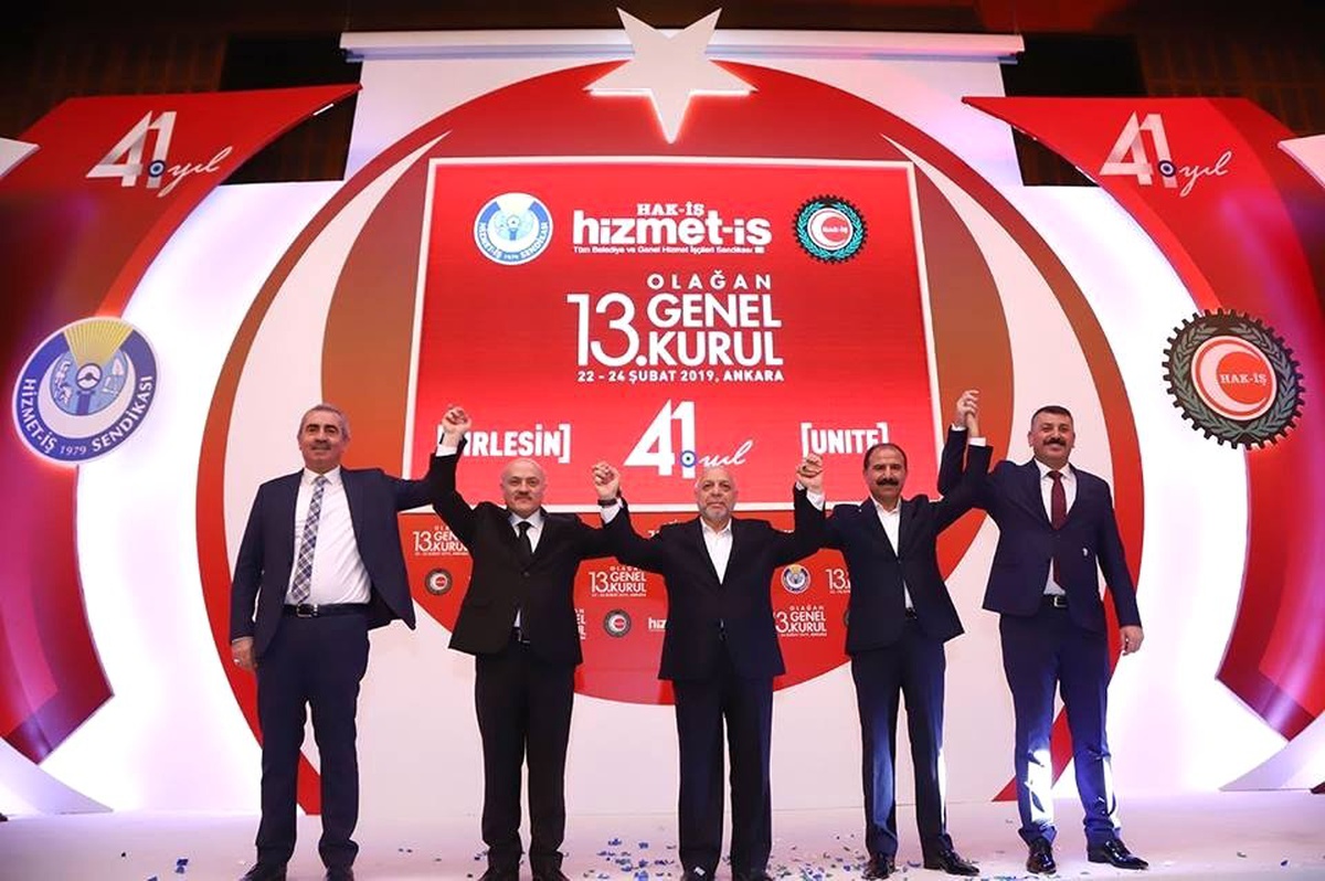 Hizmet-İş 41. Yılında 13. Olağan Genel Kurulunu Gerçekleştirdi