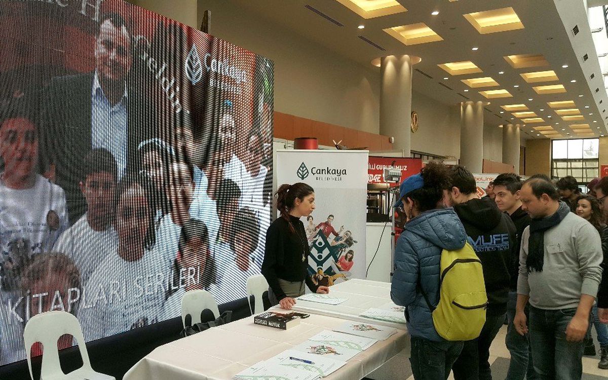 ODTÜ Robot Günleri\'nin Altın Sponsoru Çankaya