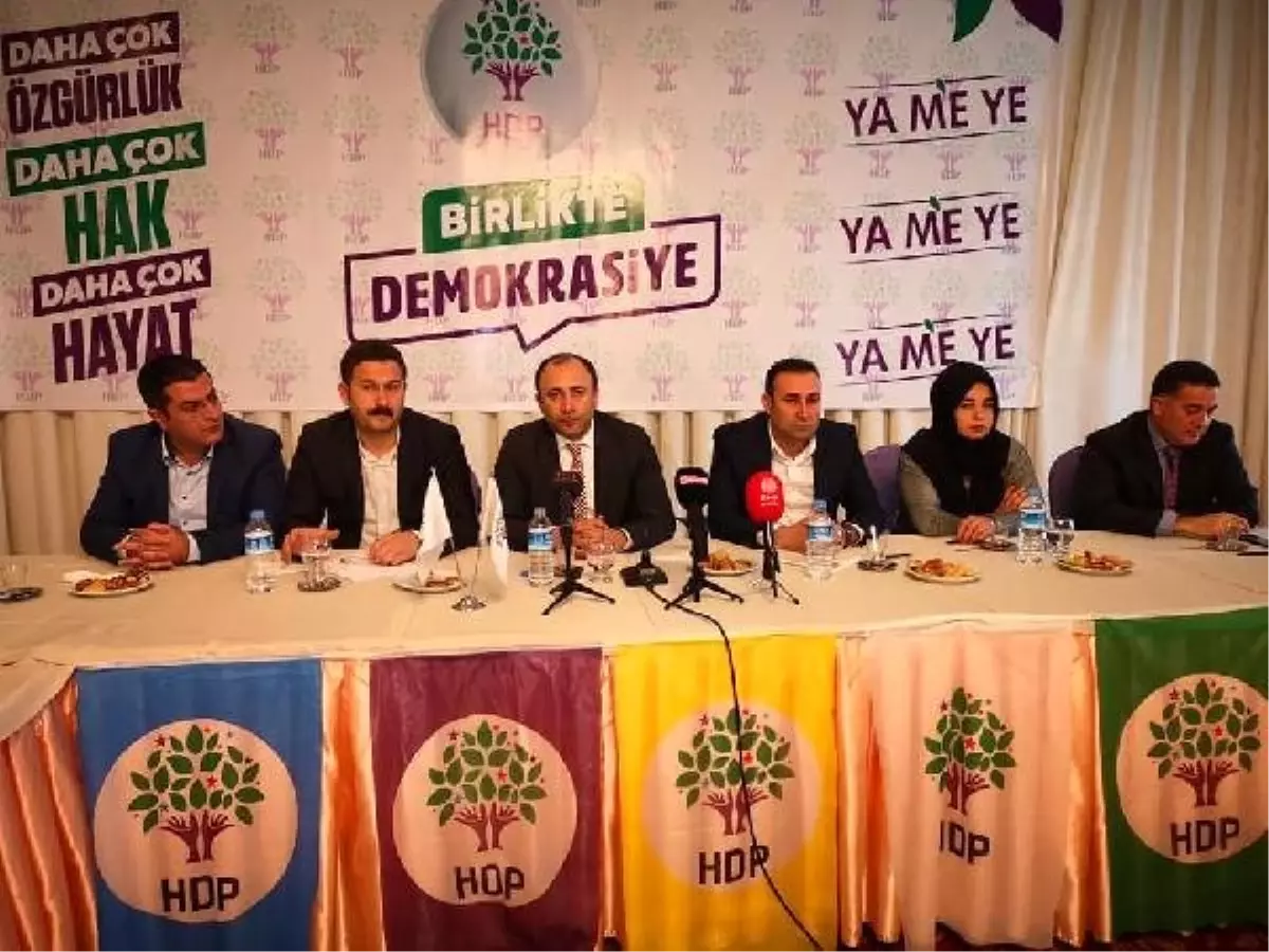 Şanlıurfa\'da Hdp Adayları, Saadet Partisi Adayları Lehine Seçimlerden Çekildi