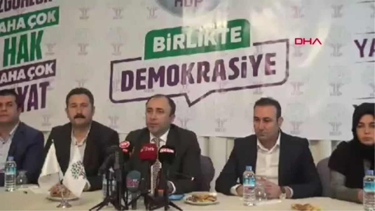 Şanlıurfa\'da Hdp Adayları, Saadet Partisi Adayları Lehine Seçimlerden Çekildi