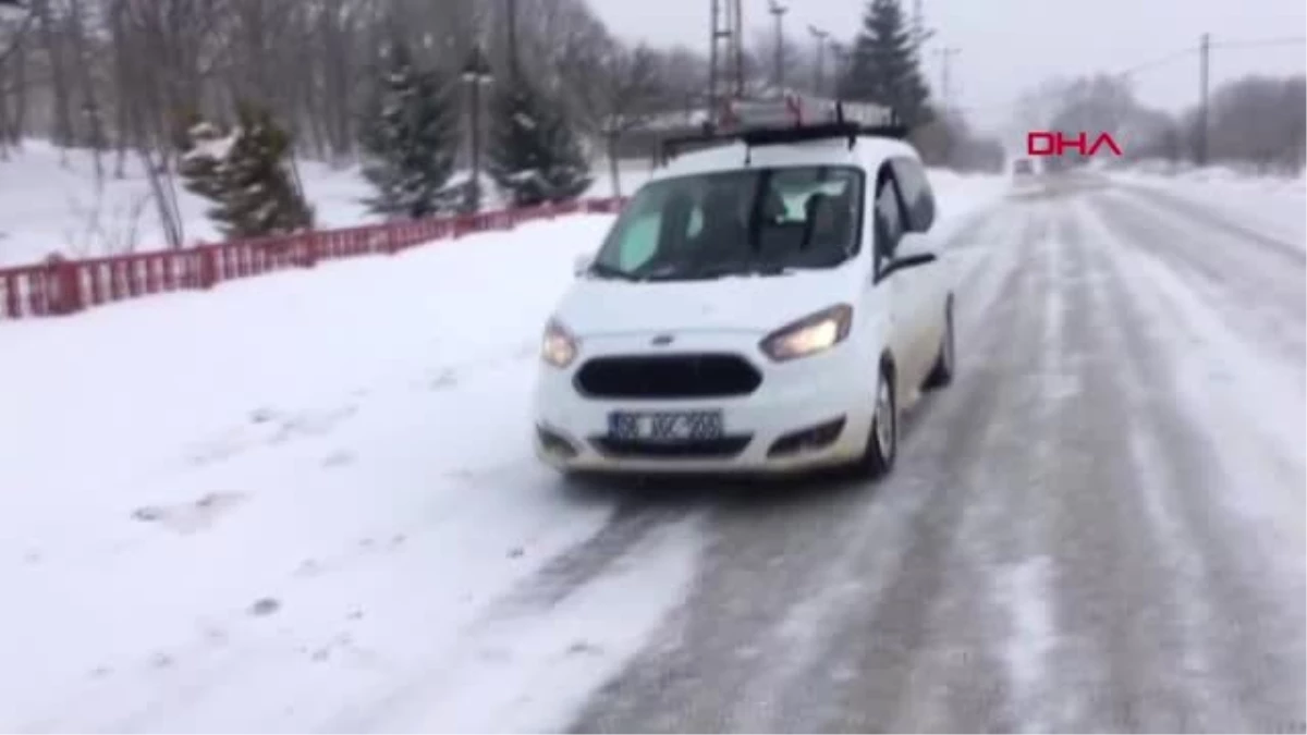 Saray Trakya\'da Kar ve Soğuk Etkisini Sürdürüyor